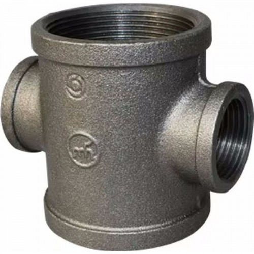 Крестовина переходная чугунная Highprop SNG14-88 Ду100х15 4х1/2" ВВ