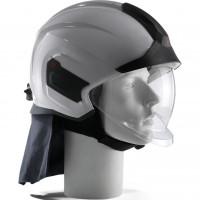 Пожарный шлем HEROS Titan Silver