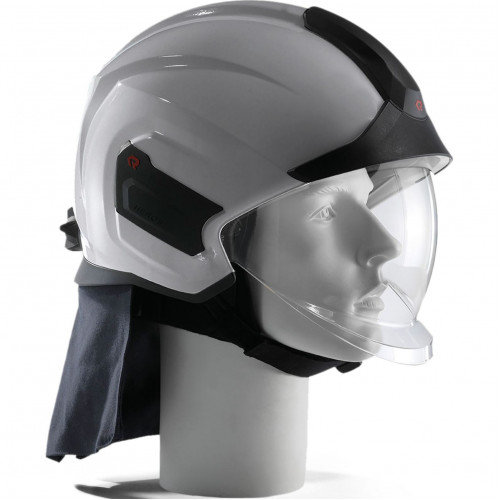 Пожарный шлем HEROS Titan Silver