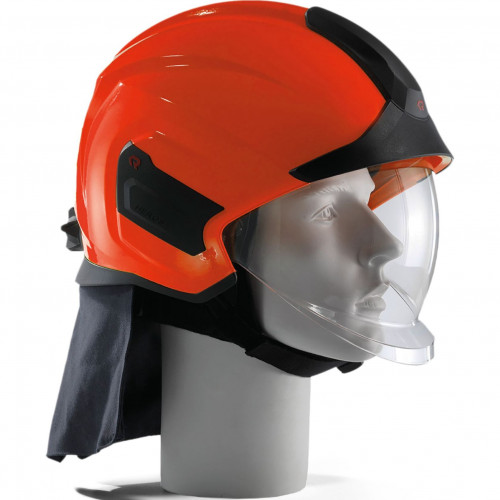Пожарный шлем HEROS Titan High visibility red