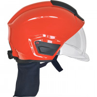 Пожарный шлем HEROS H30 High visibility red