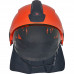 Пожарный шлем HEROS H30 High visibility red