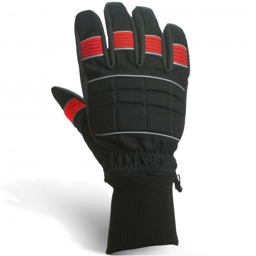 Перчатки пожарные SAFE GRIP 3 темно-синие с трикотажной манжетой