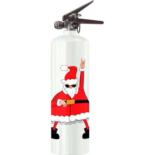 Дизайнерский огнетушитель MERRY SANTA 2 л BONTEL
