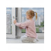 ROXY-KIDS / Замок / блокиратор детский на пластиковое окно от детей ROXY-KIDS, с ключом, цвет белый