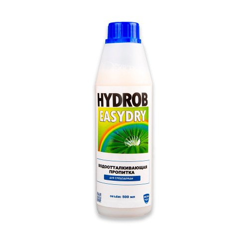 Грязе - водоотталкивающая пропитка для БОП Hydrop EasyDry, 0.5 л.