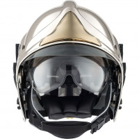 Шлем пожарного SICOR VFR EVO никелированный