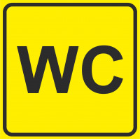 Знак СП19 Туалет