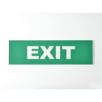 Сменное табло 'Exit' для светоуказателя Молния