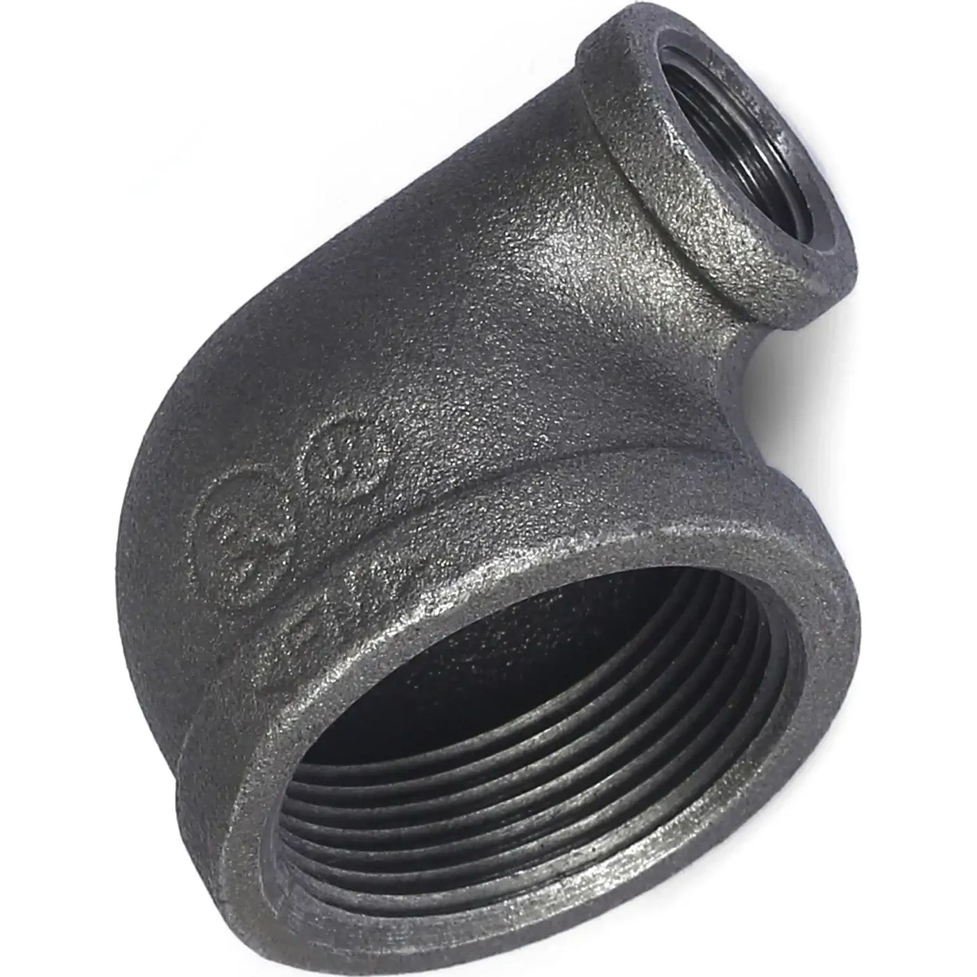 Колено переходное чугунное 90° Highprop SNG14-87 Ду100х15 4х1/2" ВВ
