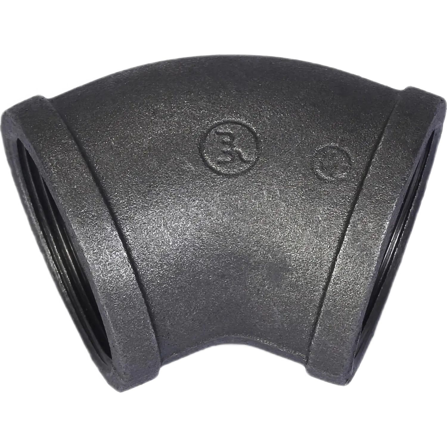 Колено чугунное 45° Highprop SNG14-62 Ду40 1-1/2" ВВ