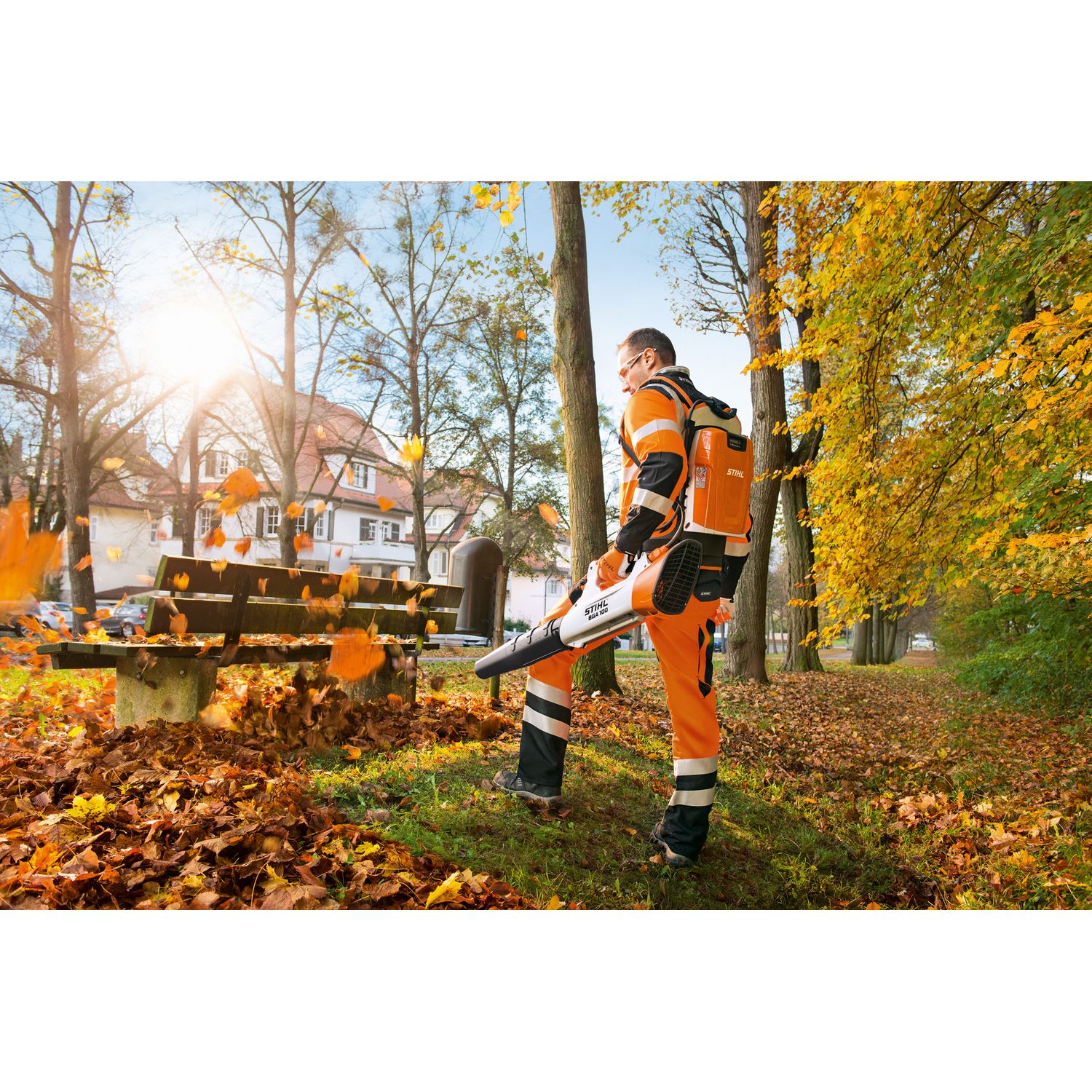 Аккумуляторный воздуходув STIHL BGA 100