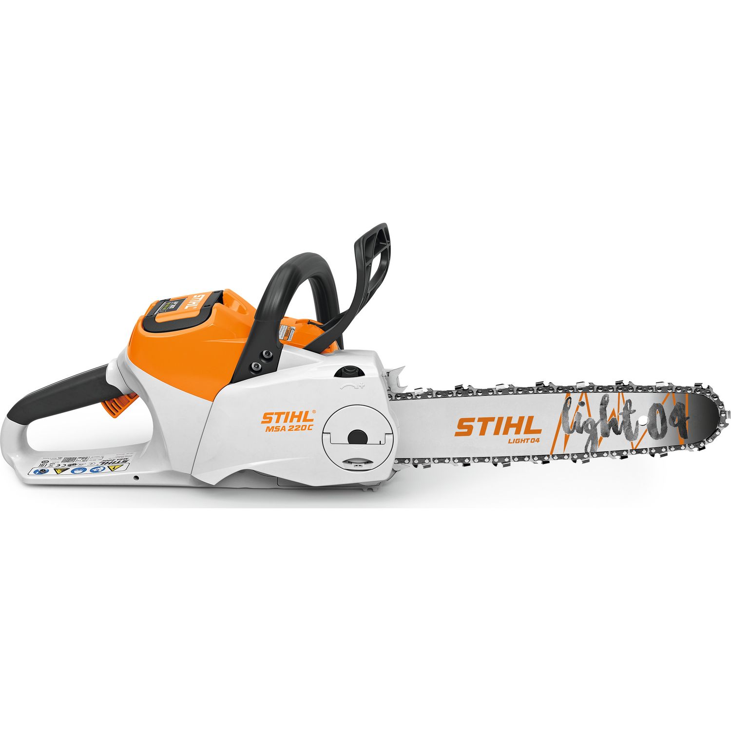 Аккумуляторная цепная пила STIHL MSA 220 C-B с шиной 16 дюймов (40 см)