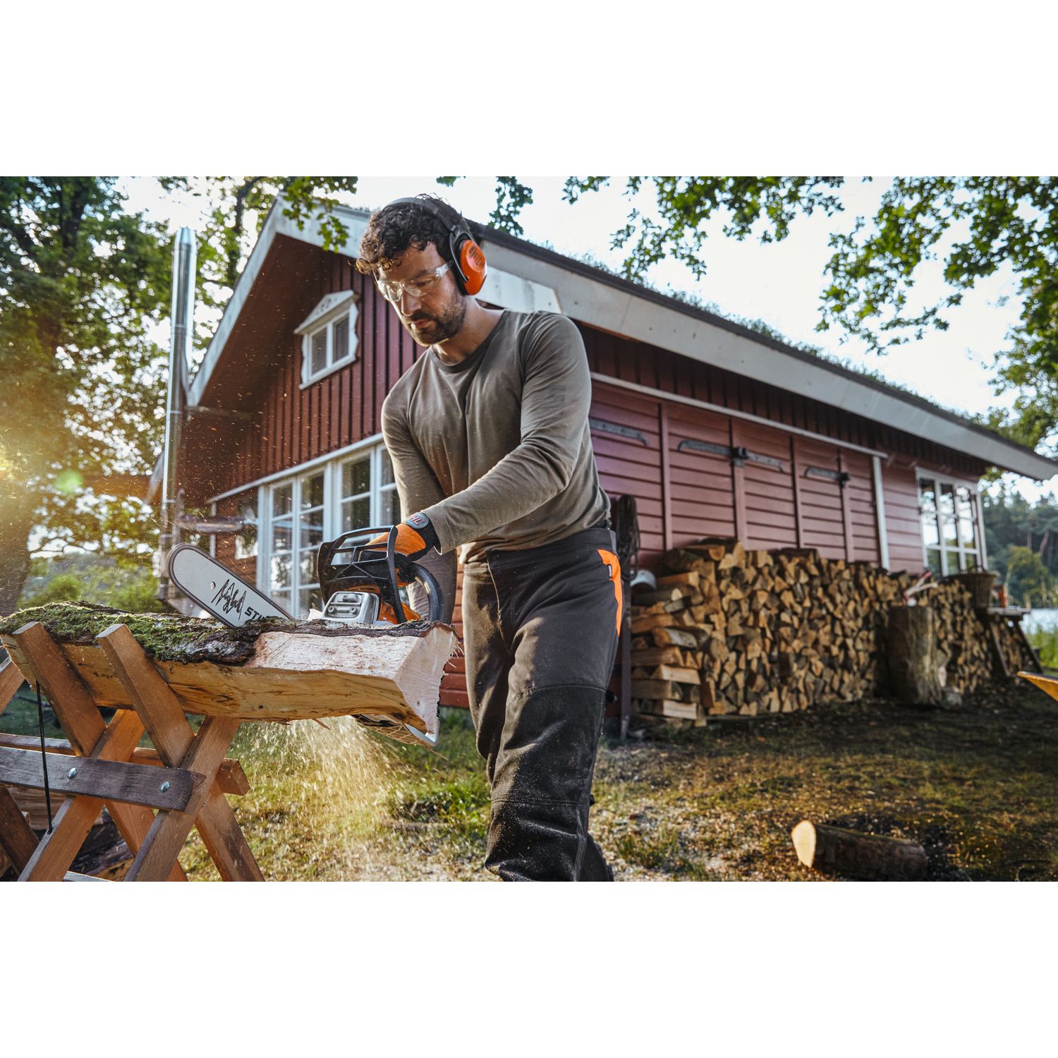 Бензопила STIHL MS 162 с шиной 12" (30 см)