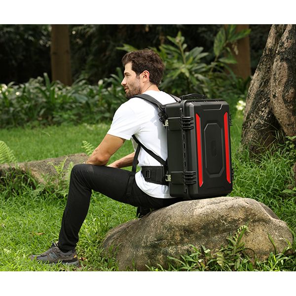 Жёсткий пластиковый рюкзак-кейс HighProp JSM-500#
