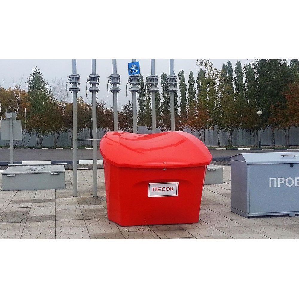 Пожарный ящик для песка BOXSAND пластиковый 220-500 литров (0,22-0,5 м3)