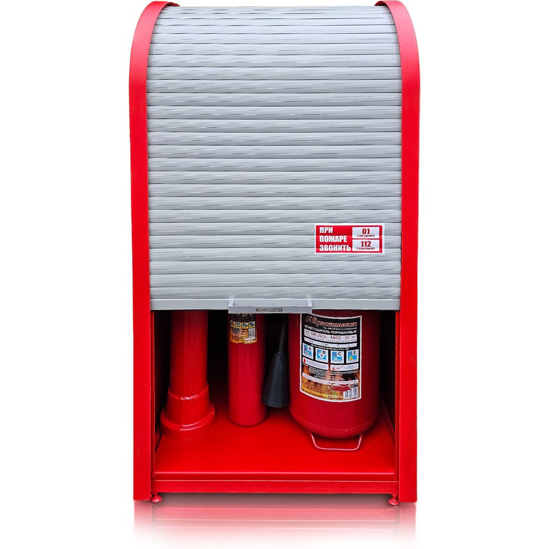 Пожарный щит BOXSAND Компакт 800х820х1700мм.