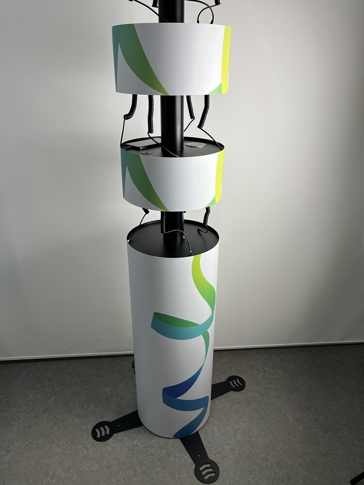 Стойка для зарядки на 12 устройств  TOWER POWER