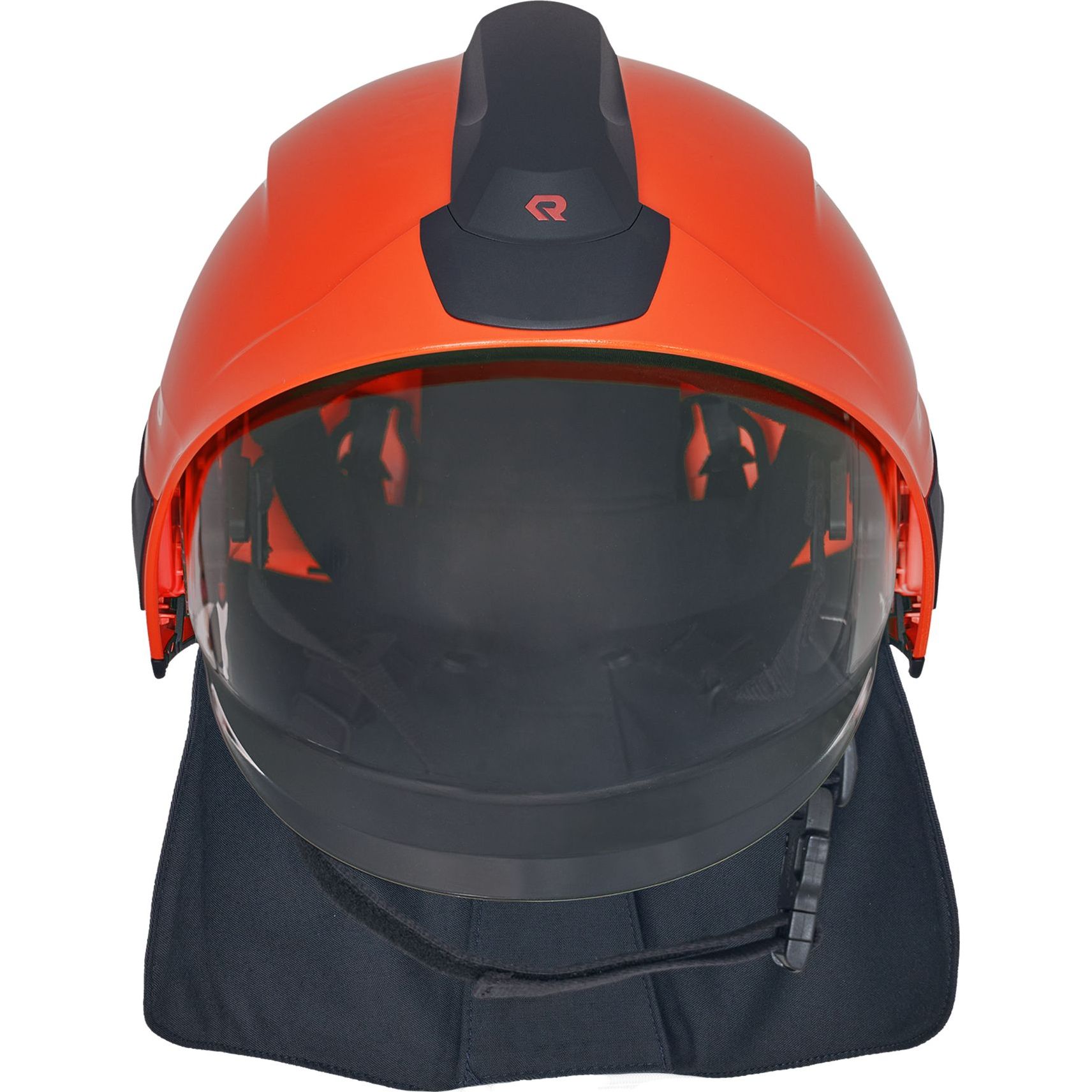 Пожарный шлем HEROS H30 High visibility red