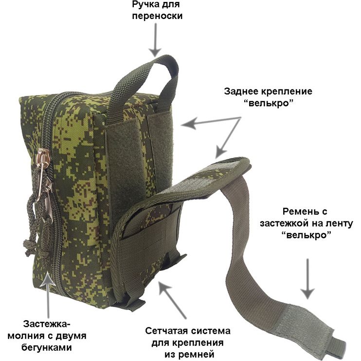 Аптечка "ФЭСТ" индивидуальная тактическая в сумке 4870 3291