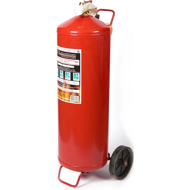 Огнетушитель порошковый передвижной Ярпожинвест ОП-50 (з) ВСЕ