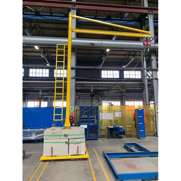 СОБ "СТРЕЛА" с анкерной линией на 1 пол-ля E004 (высота 6,5м, вылет 4м, ФБС основание) vpro Е004-fbs