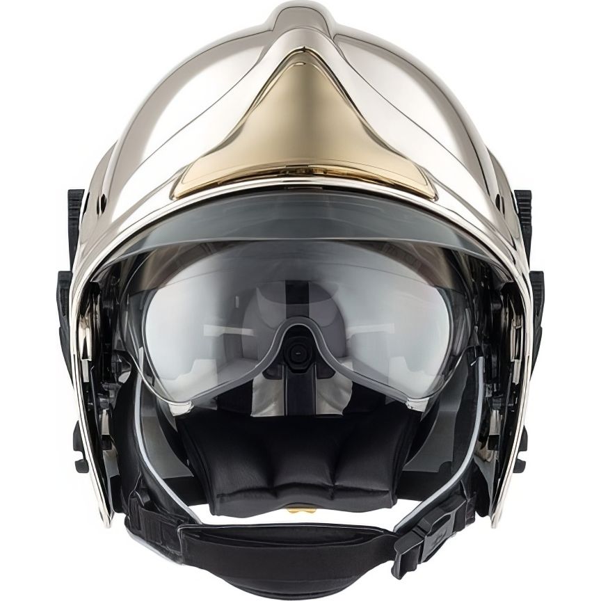 Шлем пожарного SICOR VFR EVO никелированный
