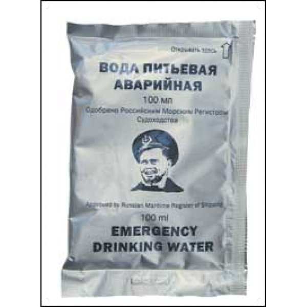 Вода аварийная консервированная