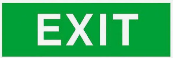 Знак K19 Exit