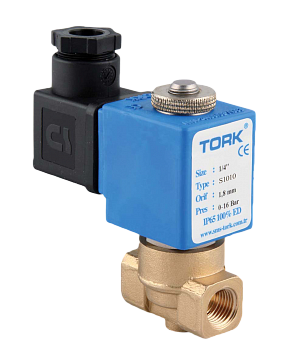 Клапан соленоидный отсечной TORK S1010 (T-GP)