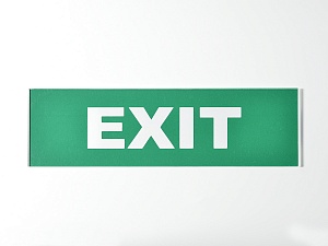 Сменное табло 'Exit' для светоуказателя Молния
