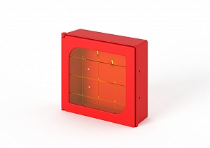 Ключница для 3 ключей Kibox 82301 с окошком из безопасного стекла